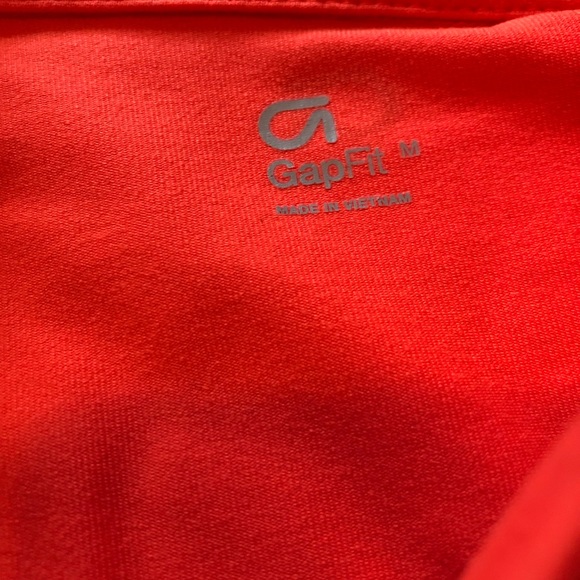 Gap Fit orange activewear zip up jacket medium - Picture 3 of 6